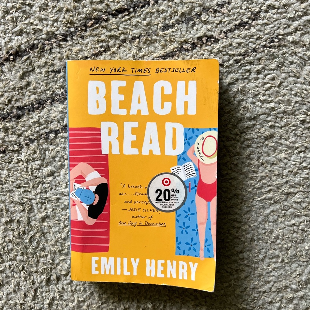 Beach Read by Emily Henry - Bright Yellow Paperback